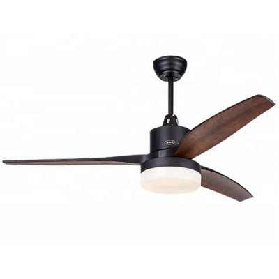 52 inch remote control energy saving light weight decorative LED ceiling fan